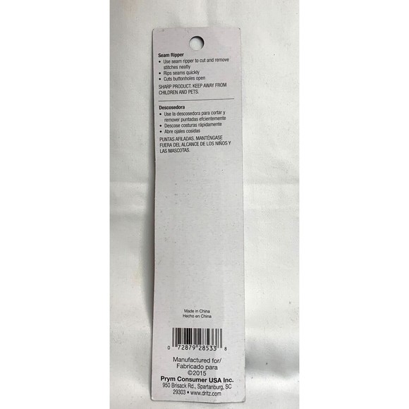 Dritz Seam Ripper 11029 New Sealed - Picture 2 of 2
